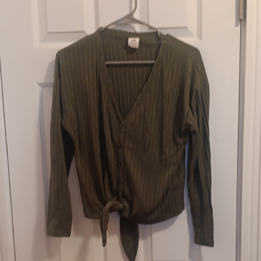 H&M Olive Shirt